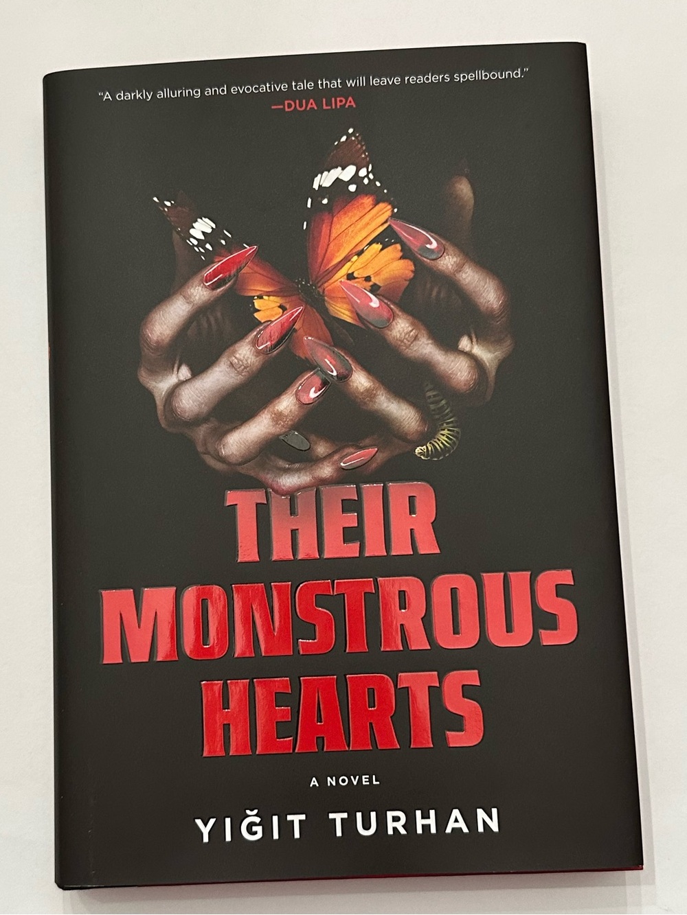 Their Monstrous Hearts by Yiğit Turhan Hardcover Book Horror Mystery Thriller